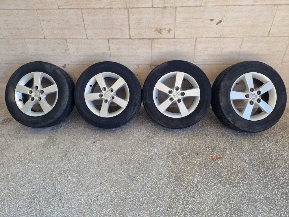 Алуминиеви джанти с гуми за Мазда,Тойота 15”