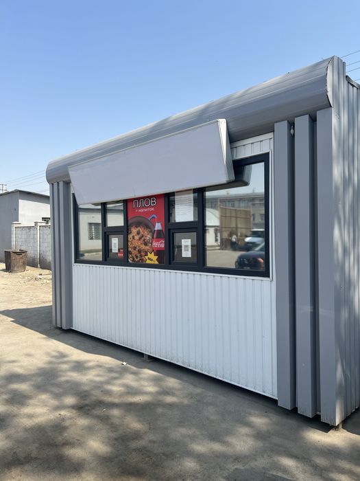 Киоск быстрого питания, полностью оборудован