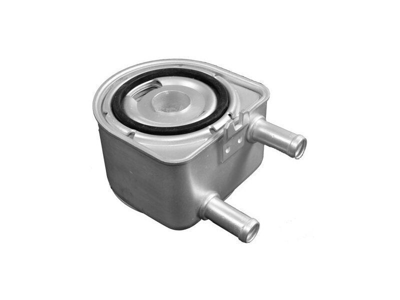 Radiator racire ulei motor, termoflot Citroen Berlingo, 08.1999-2002, motor 2.0 HDI, 66 kw, diesel, cv manuala, 97x97x69 mm, garnituri incluse, din aluminiu