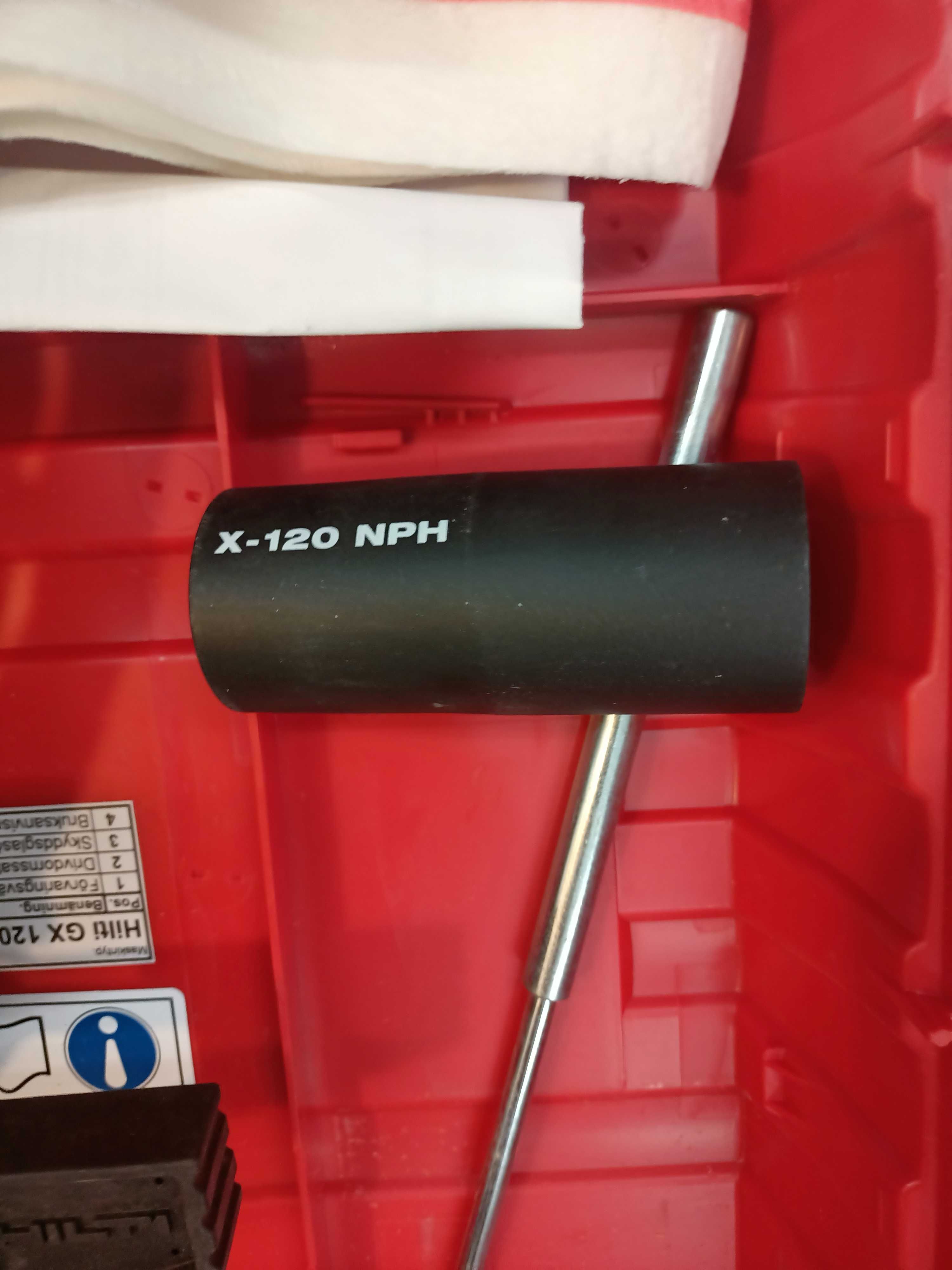 Hilti GX 120 – Pistol profesional pe gaz pentru bătut cuie