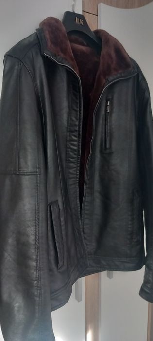 Geaca barbat, piele ecologica