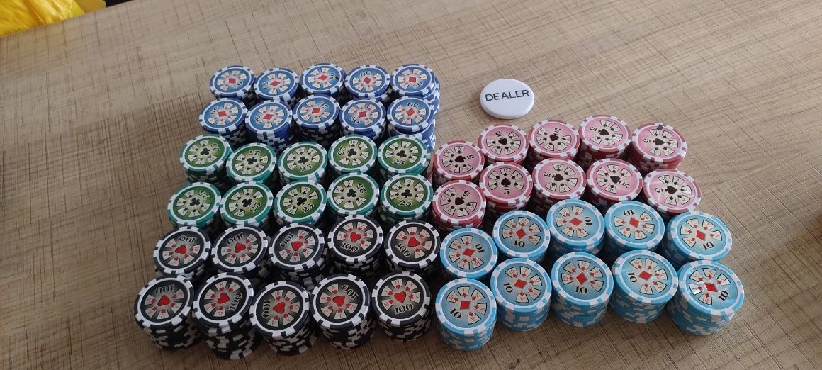 Полимерни Чипове за покер 11 грама