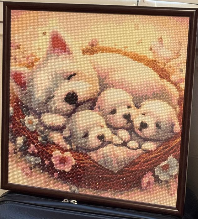 Диамантени гоблени с кръгли мъниста