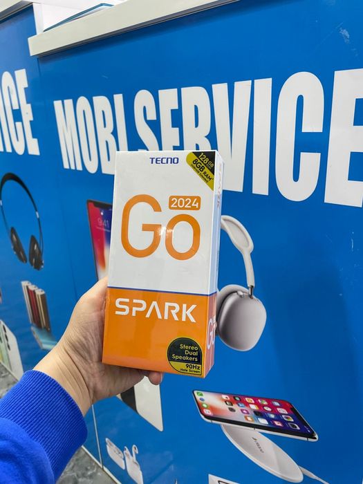 ГАРАНТИЯ !!! Смартфон Tecno Spark Go 128/4+4GB Телефон Техно Спарк