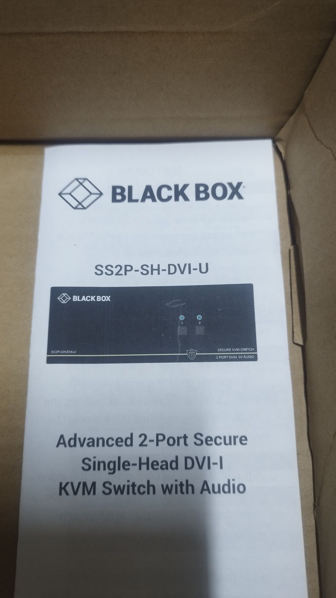 Kvm переключатель DVI  SS2P