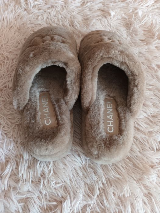 Chanel чехли ест.пух