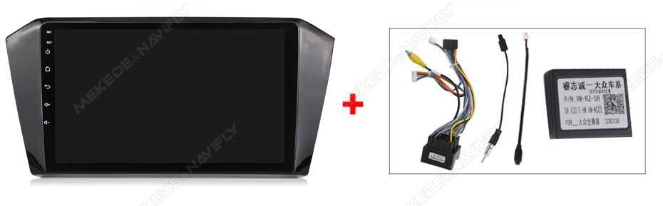 Navigatie Android 14 Vw Passat B8 2014+ Waze CarPlay YouTube + Camera