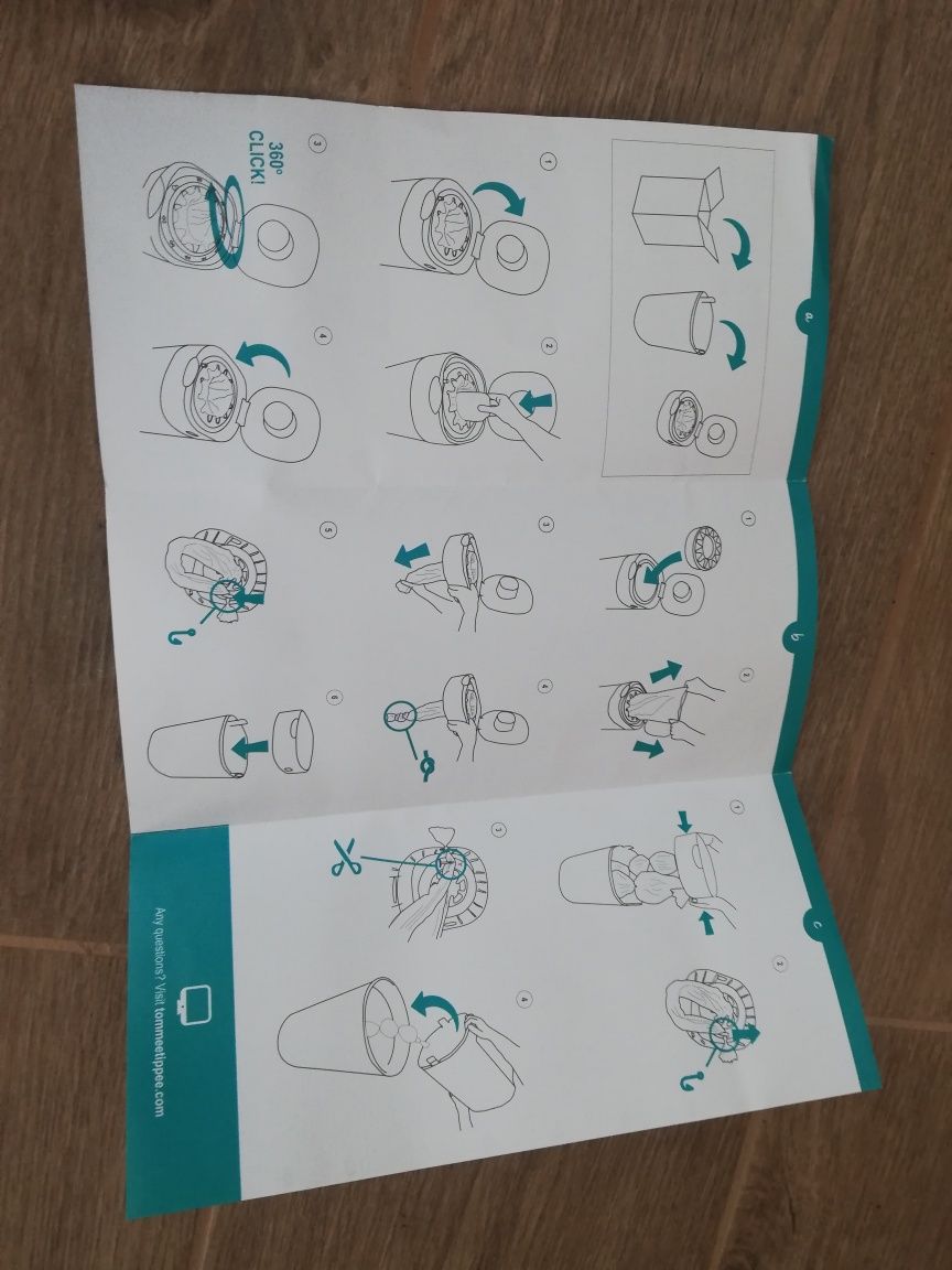 Кош за памперси Tommee tippee twist and click