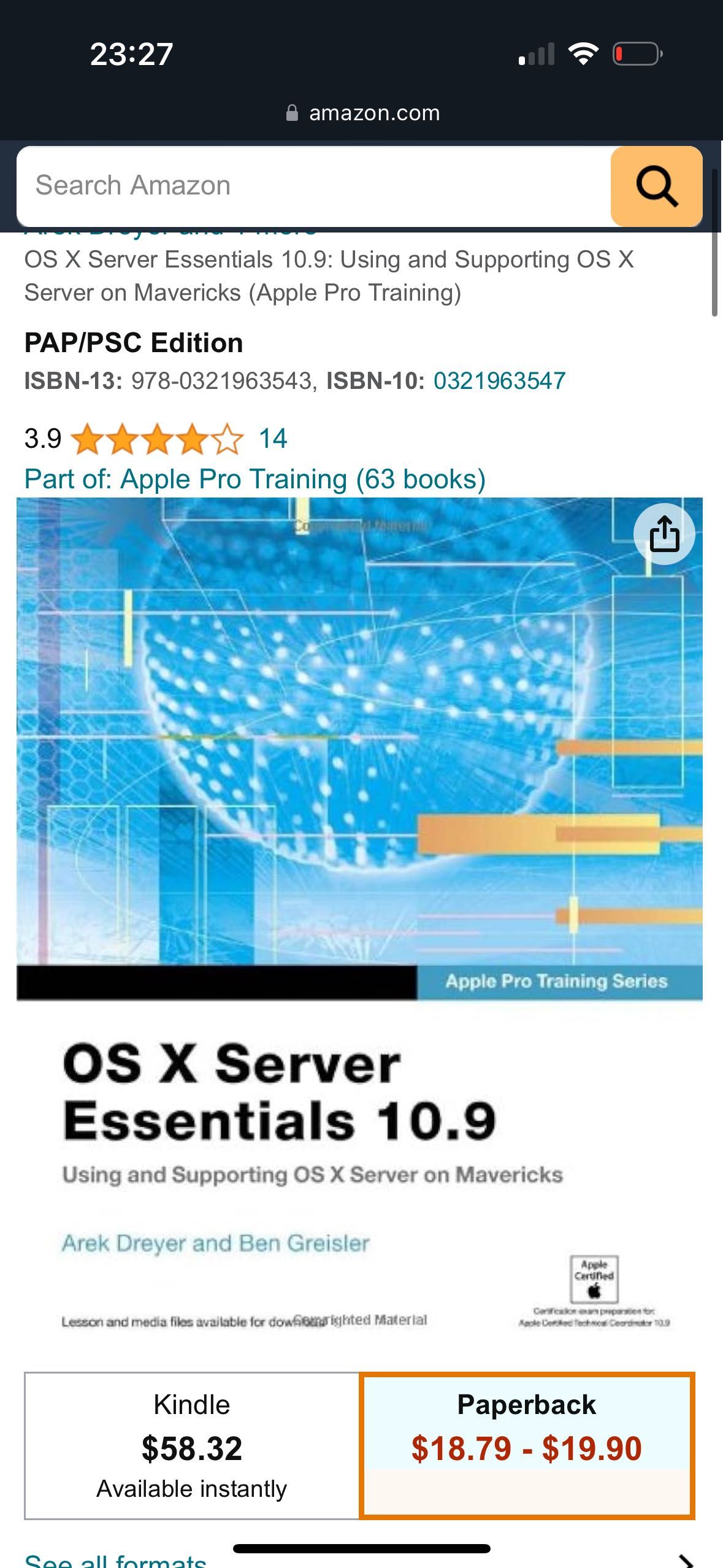 Софтуерни книги OS/Mac Os x Server