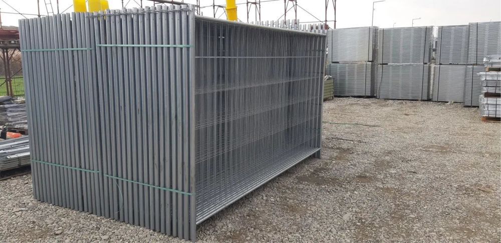 Gard imprejmuire santier gard mobil panouri talpa beton