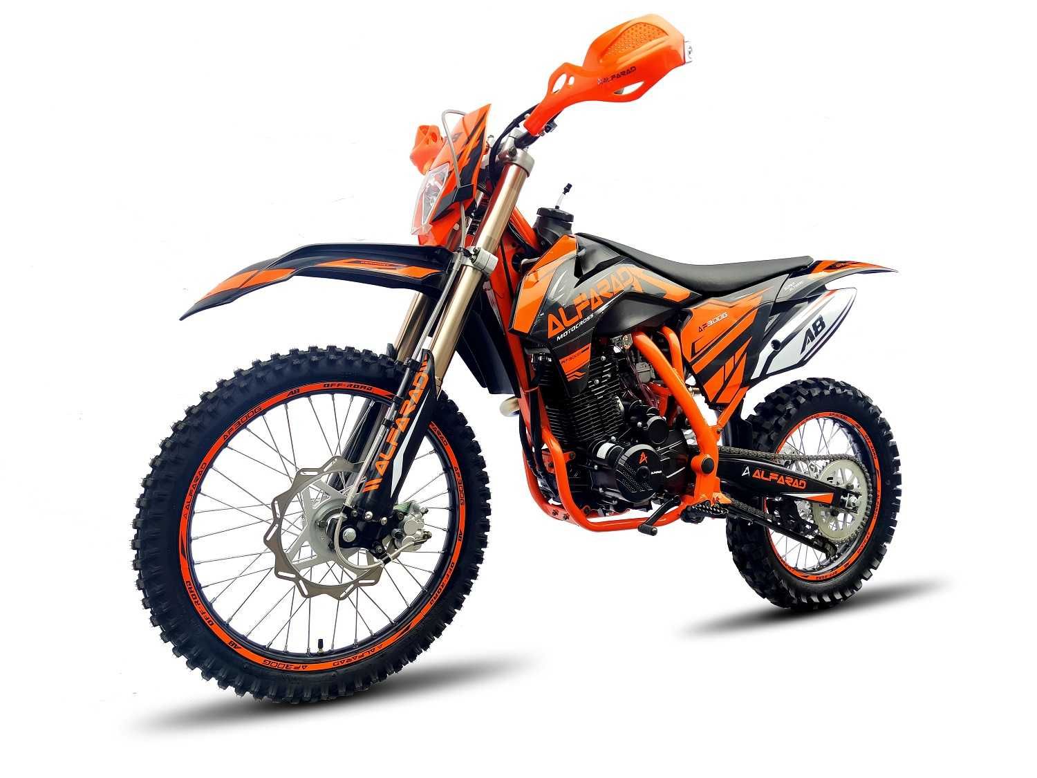 Moto Cross BEMI 300cc ALFARAD 21/18" A8 in 5 Trepte 4 valve 0Km