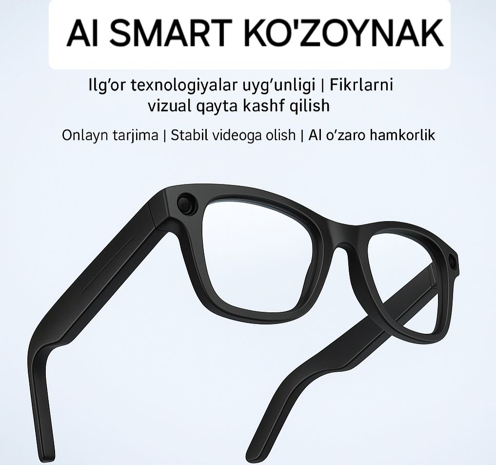 Rayban meta ochki qimmat deganlar uchun Kamerali ochki