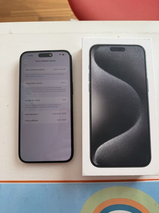 iPhone 15 Pro Max 512GB Black Titanium