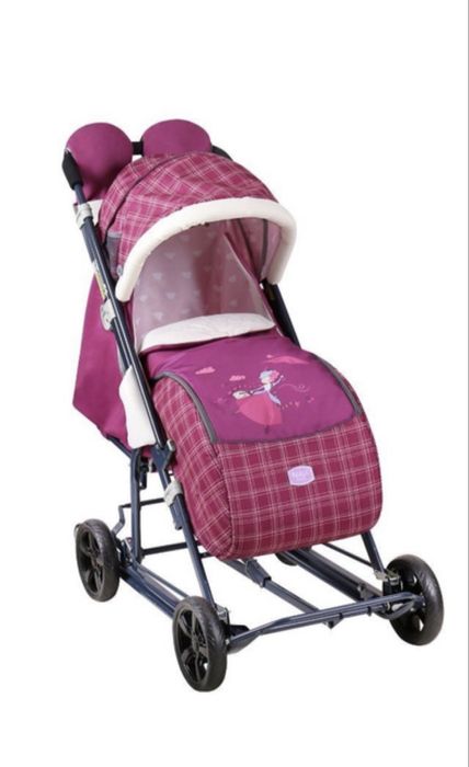 Коляска санка 2в1