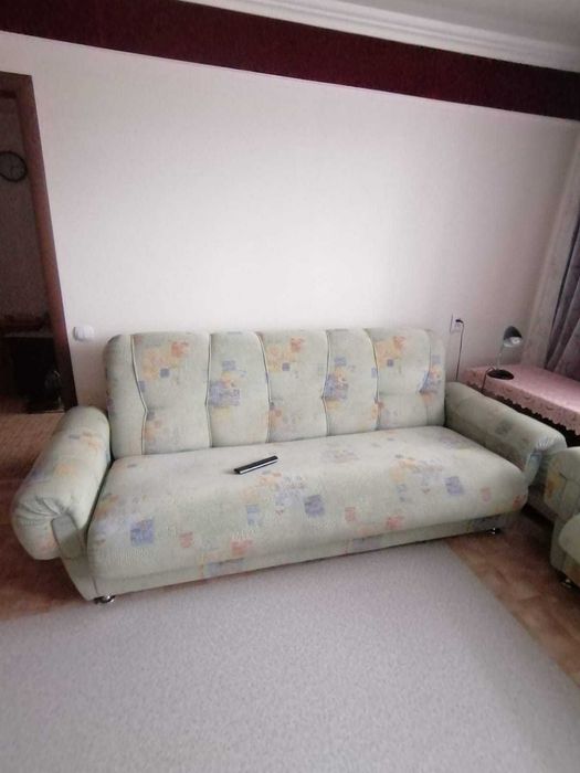 Комплект диванов 3+2 (Зелёного цвета)