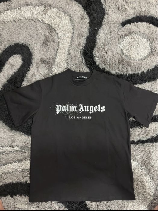 t shirt palm angels rhinestone