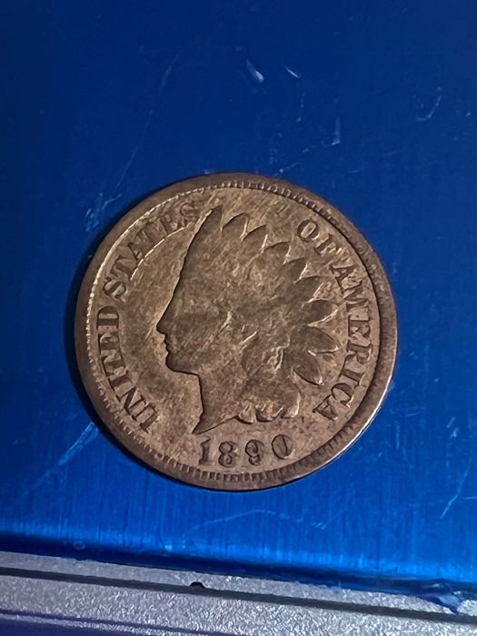 Один цент 1890 года