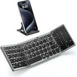 Tastatură Bluetooth pliabilă MoKo AZERTY cu touchpad