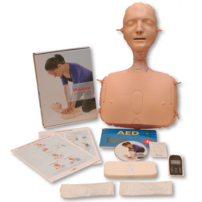 Mini Anne CPR education