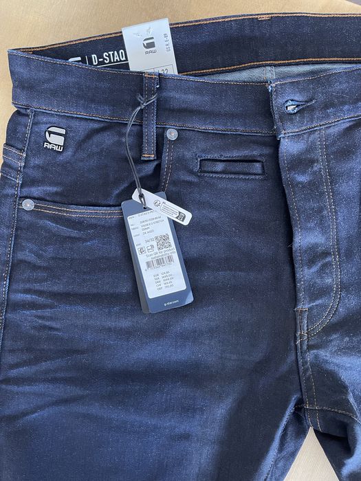 Чисто Нови Мъжки Дънки G-Star Размер 34/32  D-Staq 5-Pocket Slim Jeans