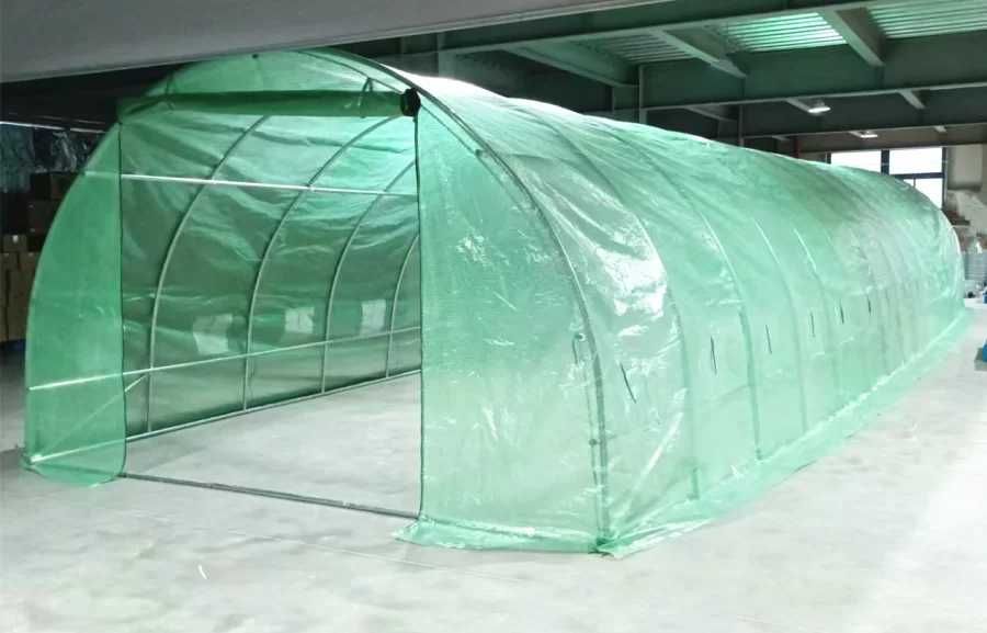 Solar de grădină 10x3x2.2m, polietilenă 240 g/m2 UV+, țeavă 26 * 1.2mm