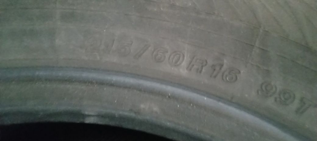 Шины Yokohama 215*60 r16 3шт за 30000!