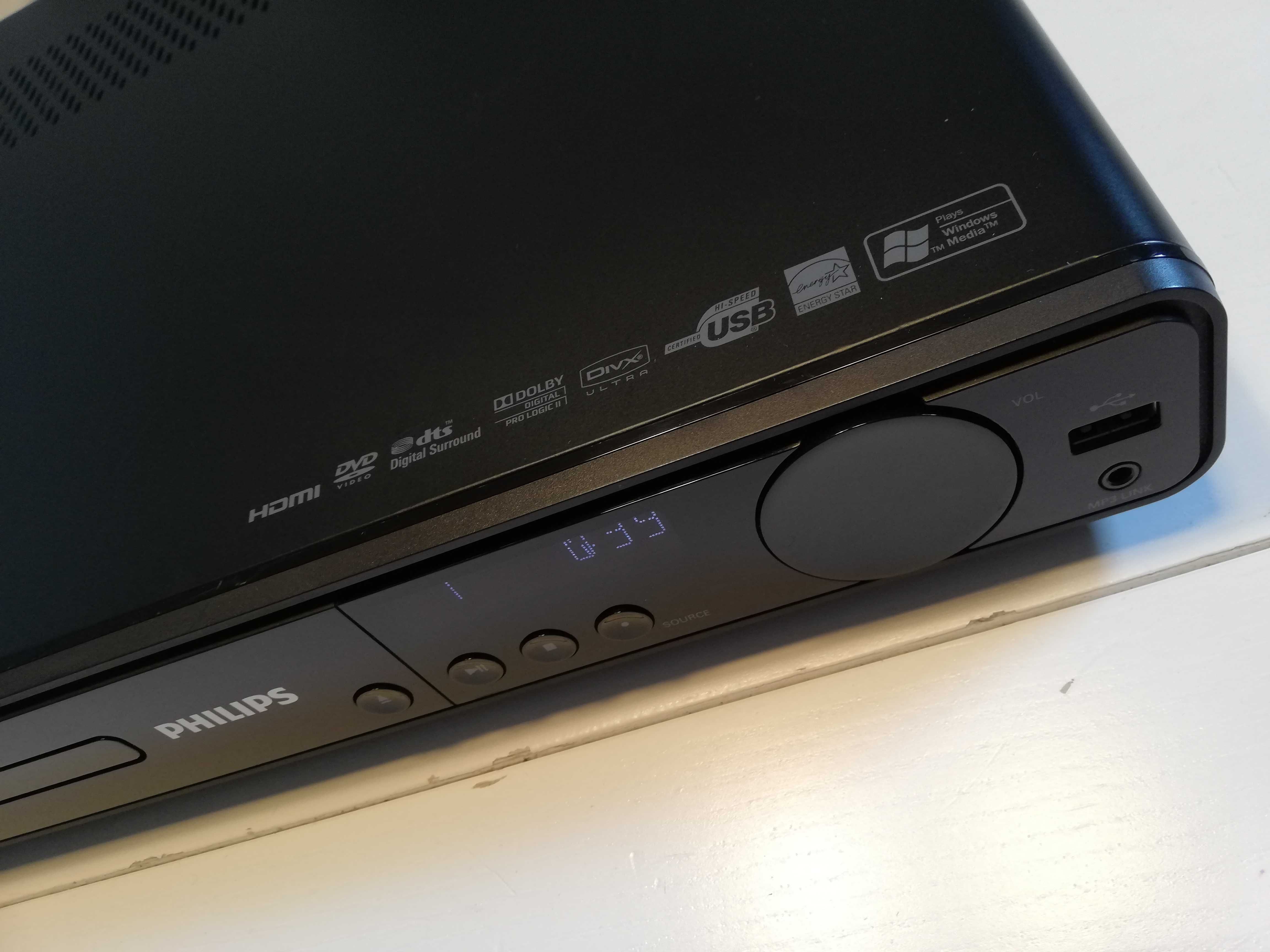 PHILIPS  HTS 3270 - Sistem Home Theater 5.1 (DVD/Amplif/Boxe)- ca Nou