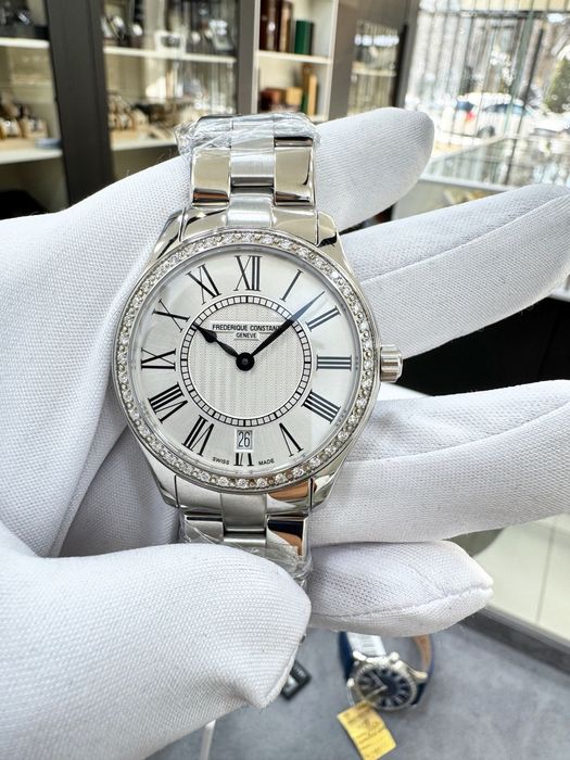 Женские Часы Frederique Constant С бриллиантами 0.5карат