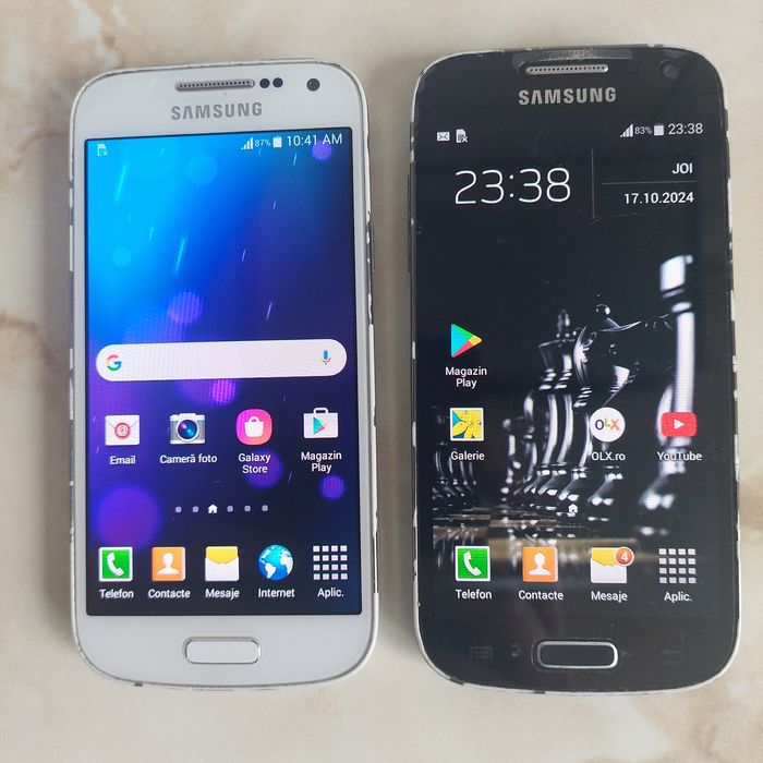 Vând Samsung Galaxy S4 Mini [pe alb] & [pe negru] //poze reale