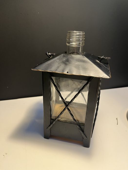 Felinar muzical din fier forjat