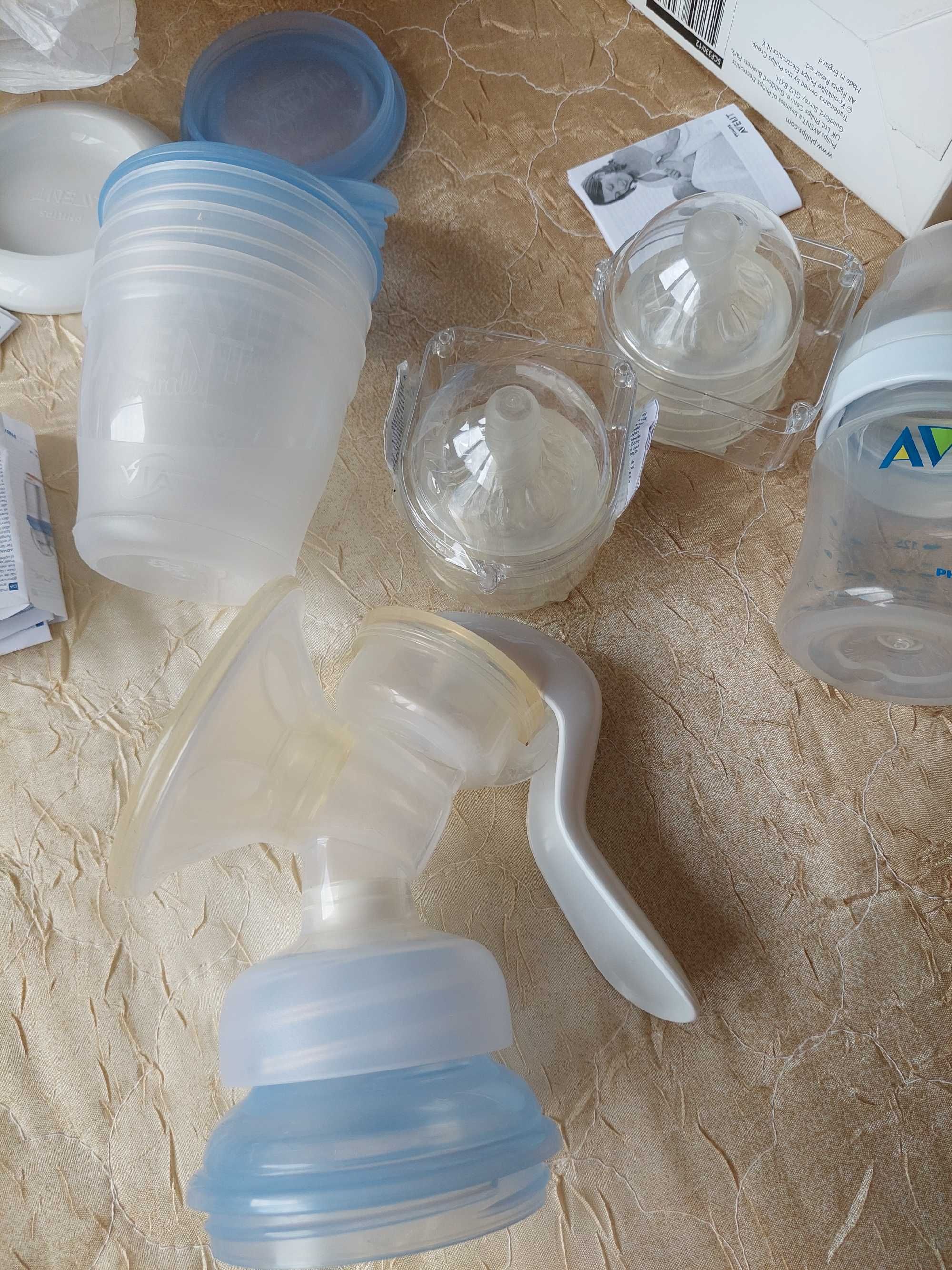 Avent помпа за кърма ръчна