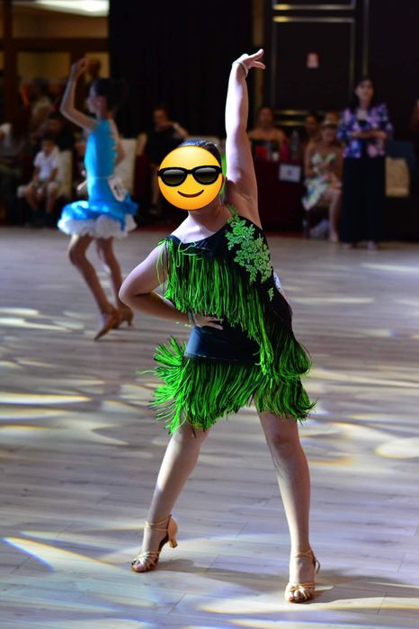 Рокля за латиноамерикански танци