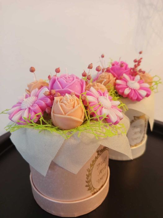 Ръчно изработени свещи от соев восък