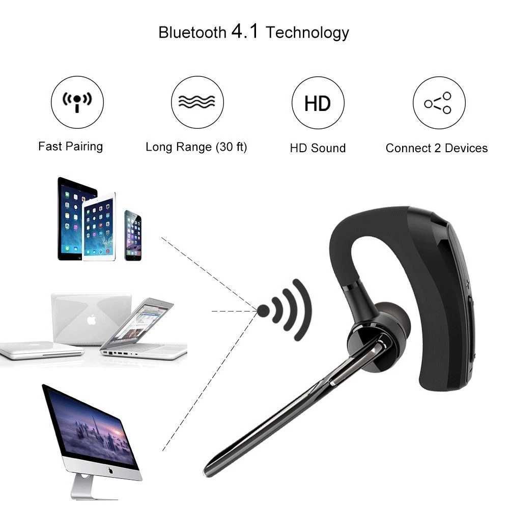 Casca Profesionala Bluetooth V8, Handsfree, Multi-Point, Voice HD