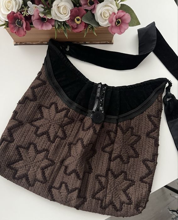 Geanta de umar handmade din bumbac