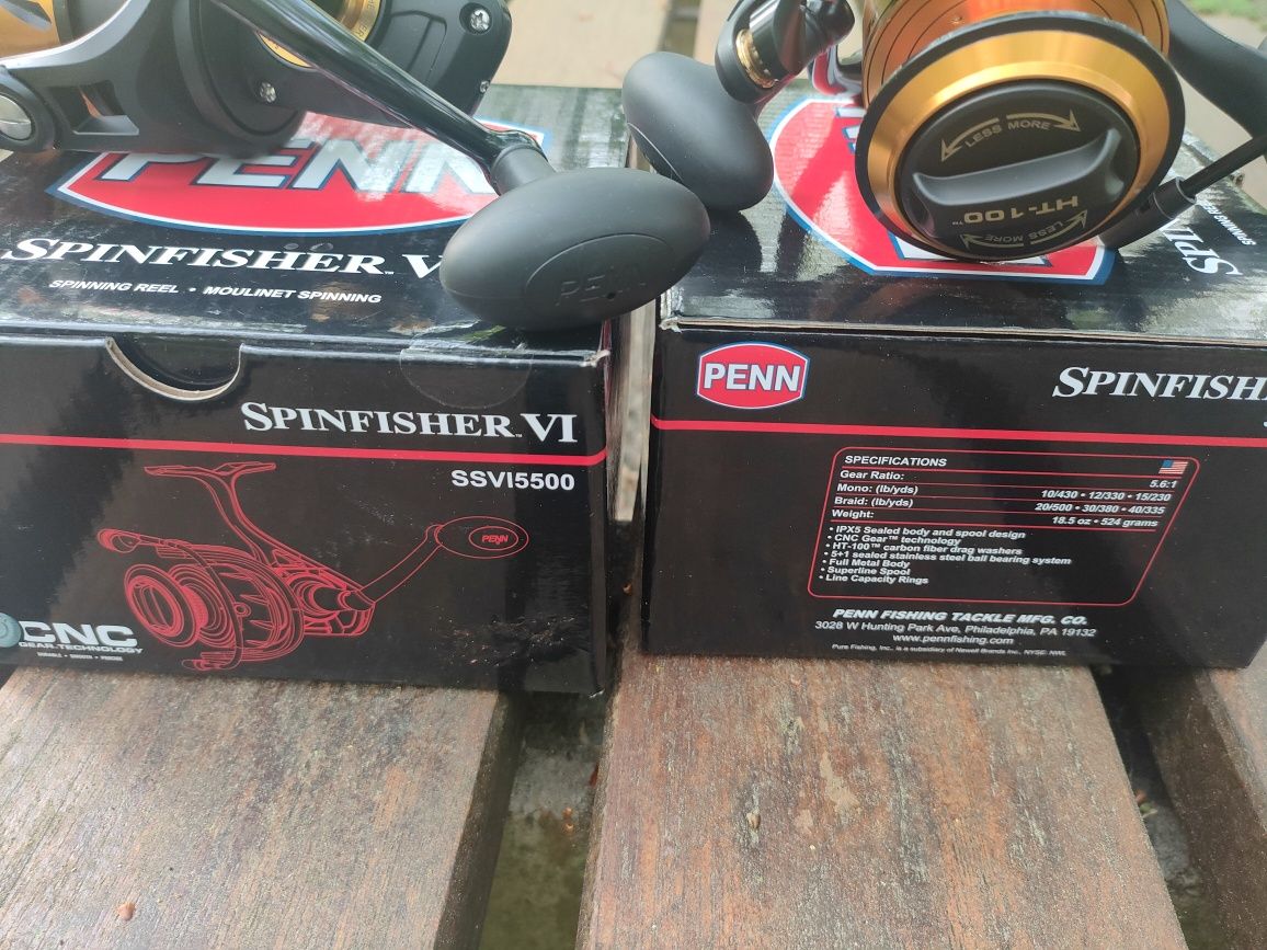 1 брой Penn Spinfisher VI 5500
