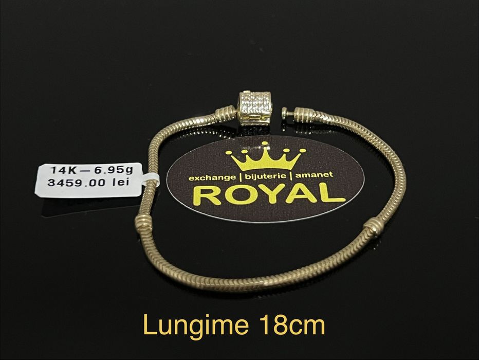 Bijuteria Royal CB : Bratara dama aur 14k nou 6,95gr