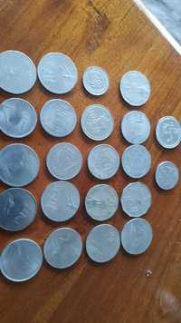 lot  colectie 22 monede india rupee diverse