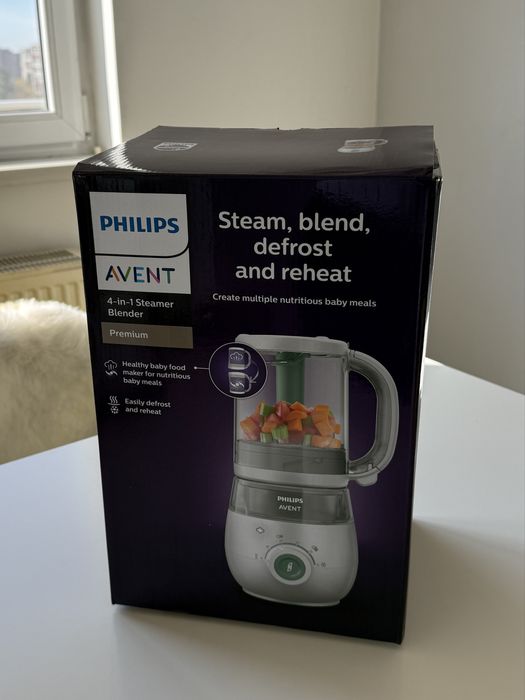 Philips Avent 4 in 1 - Steam, blend, defrost, reheat - NOU