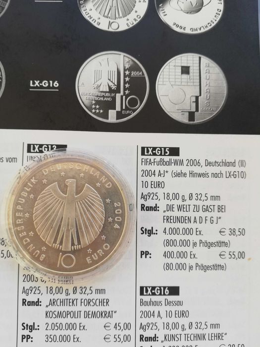 юбилейни 10 евро сребърни 18 грама проба 925