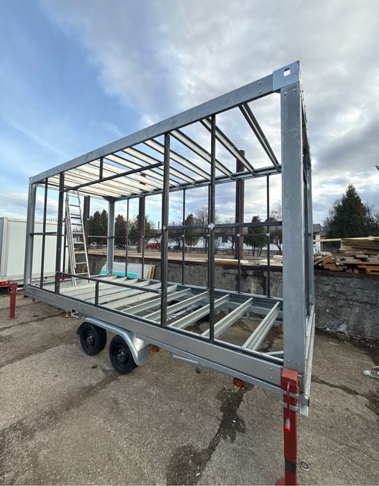 Търговски павилион Контейнер Ремарке 6х2.40м