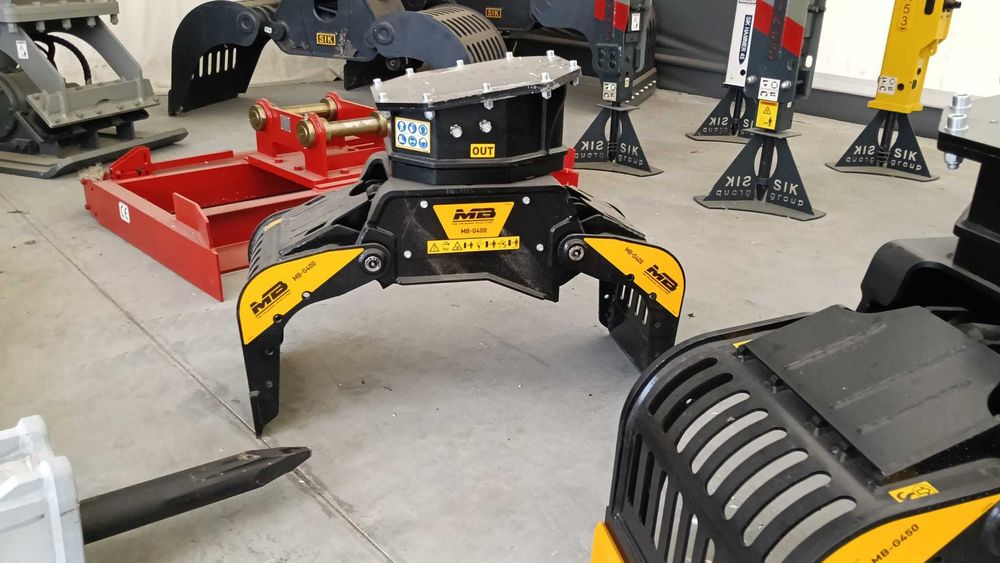 Graifer de sortare MB Crusher  G450 S4, nou, STOC - made in Italy
