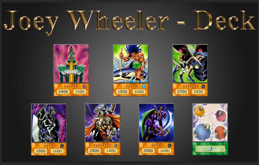 Yu-Gi-Oh! Anime Style: Joey Wheeler - Battle City Deck