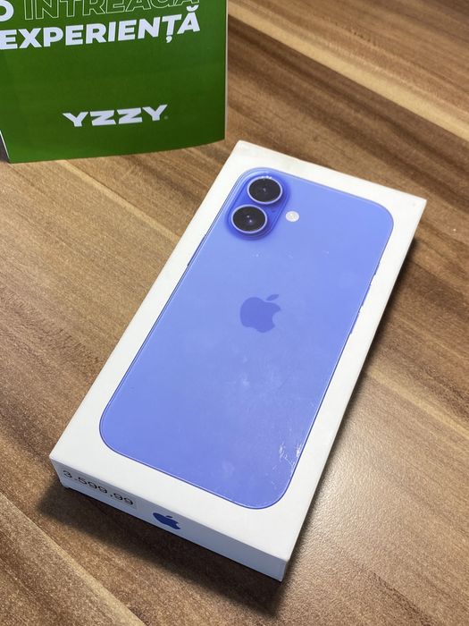 iPhone 16 / 128 GB / Garanție 24 luni | Sănătate baterie 100% / Nou