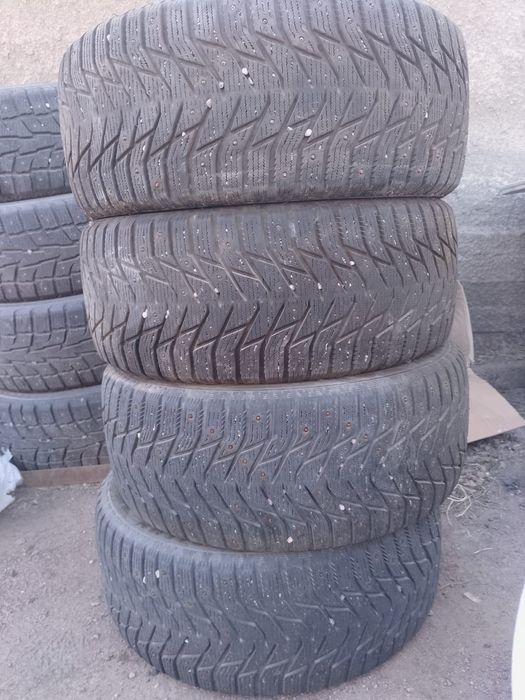 Продается б/у шина и титан диски