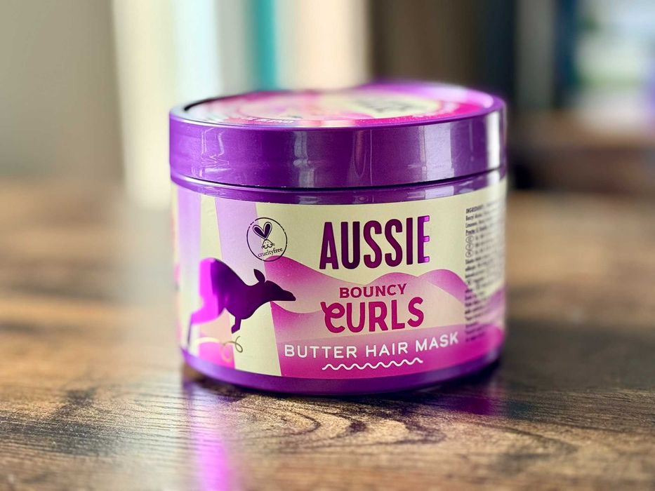 Masca de păr Aussie Bouncy Curls Butter – 500 ml, nouă, nefolosită