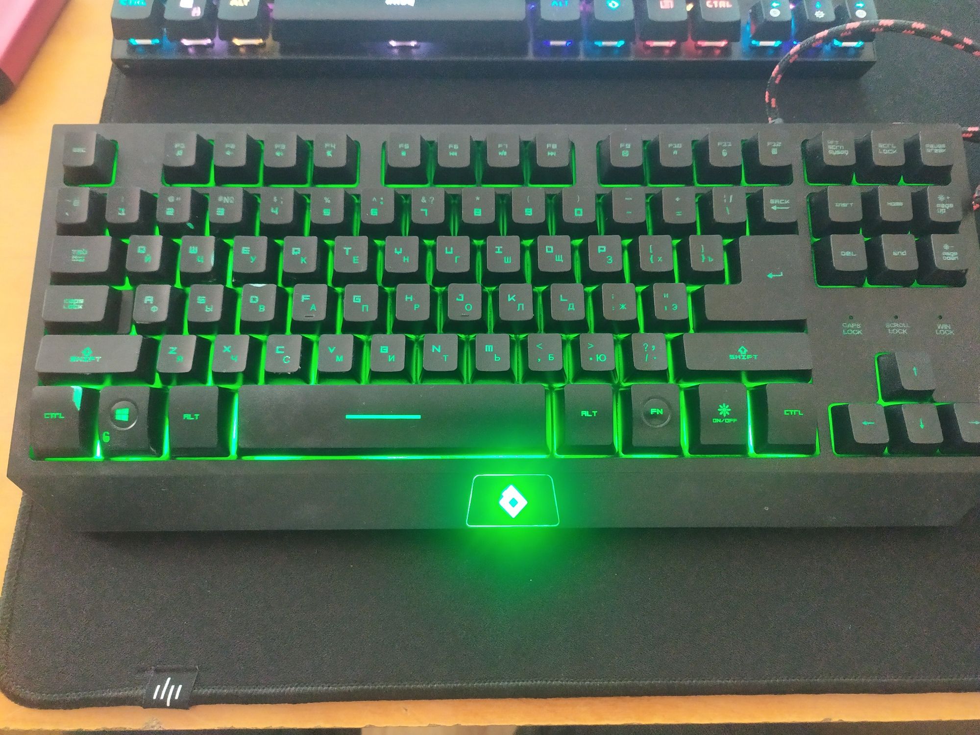 Игровая мембранная клавиатура Red Square Tesla TKL RGB 2020