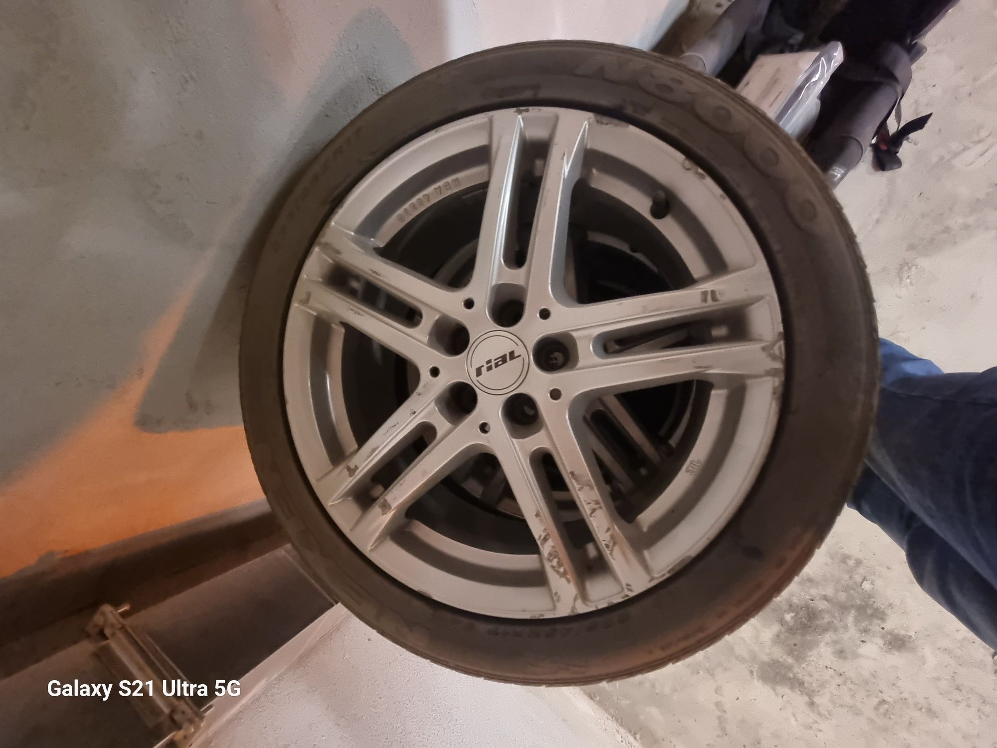 Джанти с гуми Rial Bavaro 17x7.5 5x108 47 mm