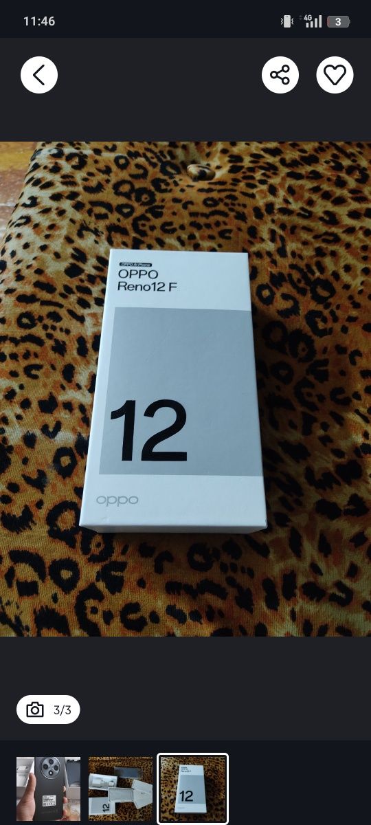 Oppo Reno 12 f 256gb yengi