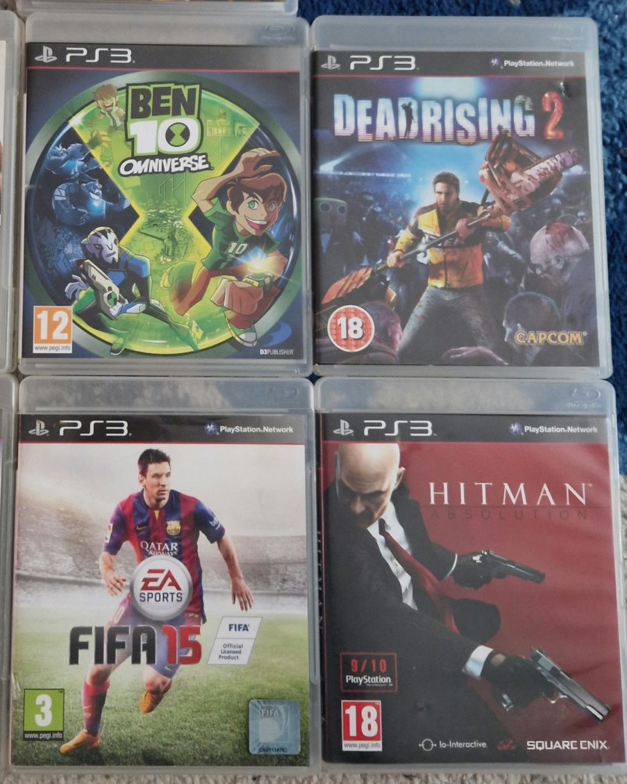 Игри за ps3 - Hitman Absolution, FIFA 15, BEN 10, Dead Rising